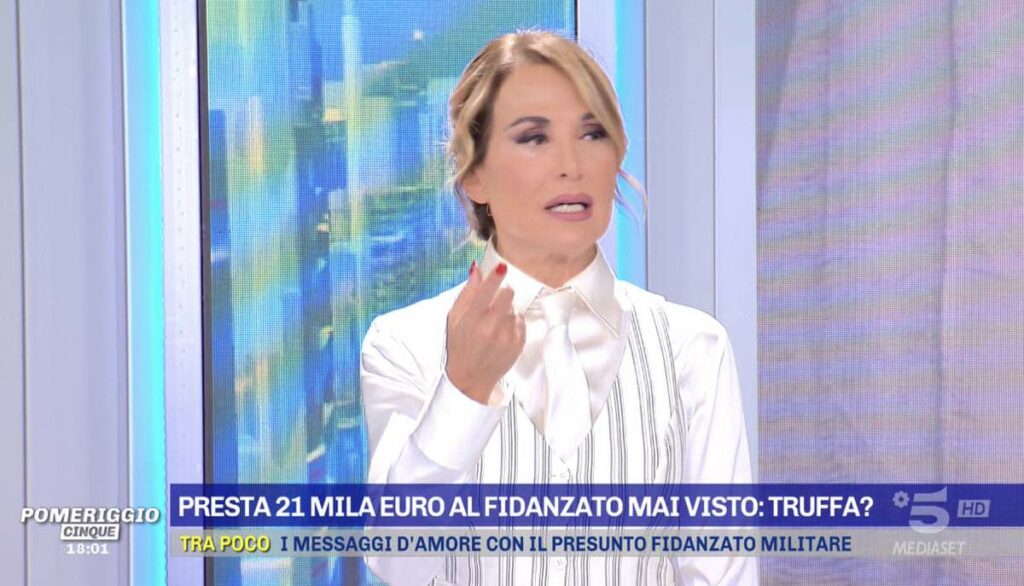 Pomeriggio Cinque Diretta Complicata Barbara DUrso Costretta A