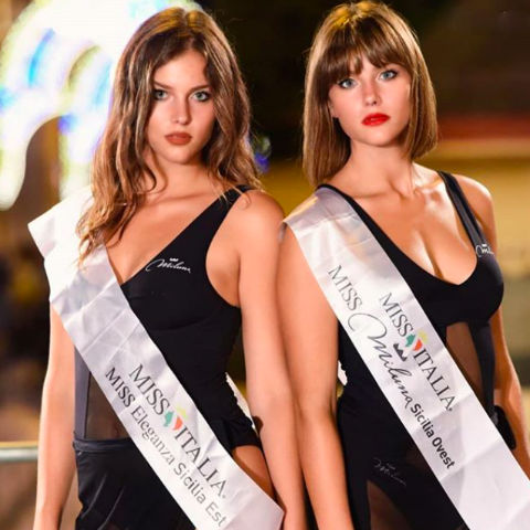 foto gemelle Miss Italia 2019 Angela Marika Sette