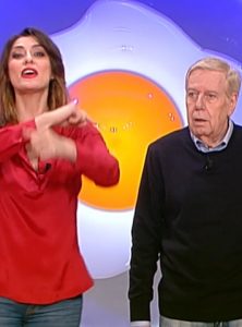 foto Elisa Isoardi e Claudio Lippi 10 febbraio