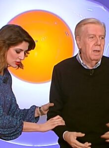 foto Elisa Isoardi e Claudio Lippi 4 marzo