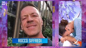 foto Rocco Siffredi Bianca Guaccero a Detto Fatto