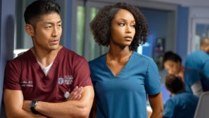 Foto Chicago Med - April e Ethan