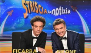 Foto Maurizio Costanzo su Striscia la notizia