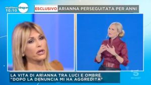 foto Mattino Cinque Federica Panicucci Arianna David