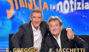 Foto Ezio Greggio e Enzo Iacchetti Striscia La Notizia