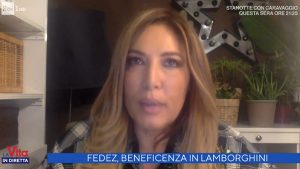 foto Selvaggia Lucarelli a La vita in diretta