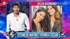 foto Stefano De Martino e Belen Rodriguez a Detto Fatto