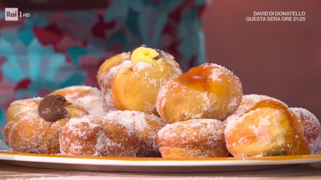 È Sempre Mezzogiorno, Ricetta Dolce Di Oggi: Krapfen Di Fulvio Marino ...