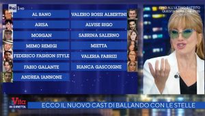 foto Milly Carlucci e il cast di Ballando con le stelle