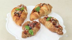 foto croissant salati melanzane