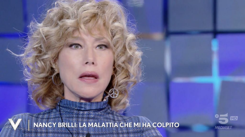 verissimo nancy brilli parla della sua malattia mi sentivo colpevole lanostratv