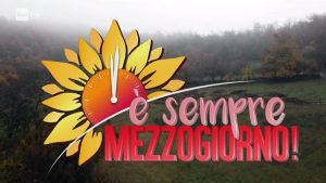 foto logo è sempre mezzogiorno nebbia