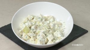 foto insalata patate cotto e mangiato