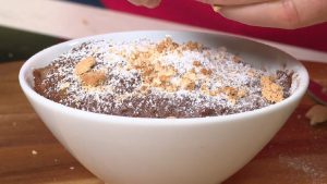 foto mug cake cotto e mangiato