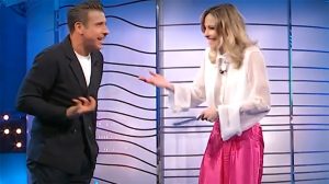 foto Francesco Gabbani e Francesca Fialdini a Da noi a ruota libera