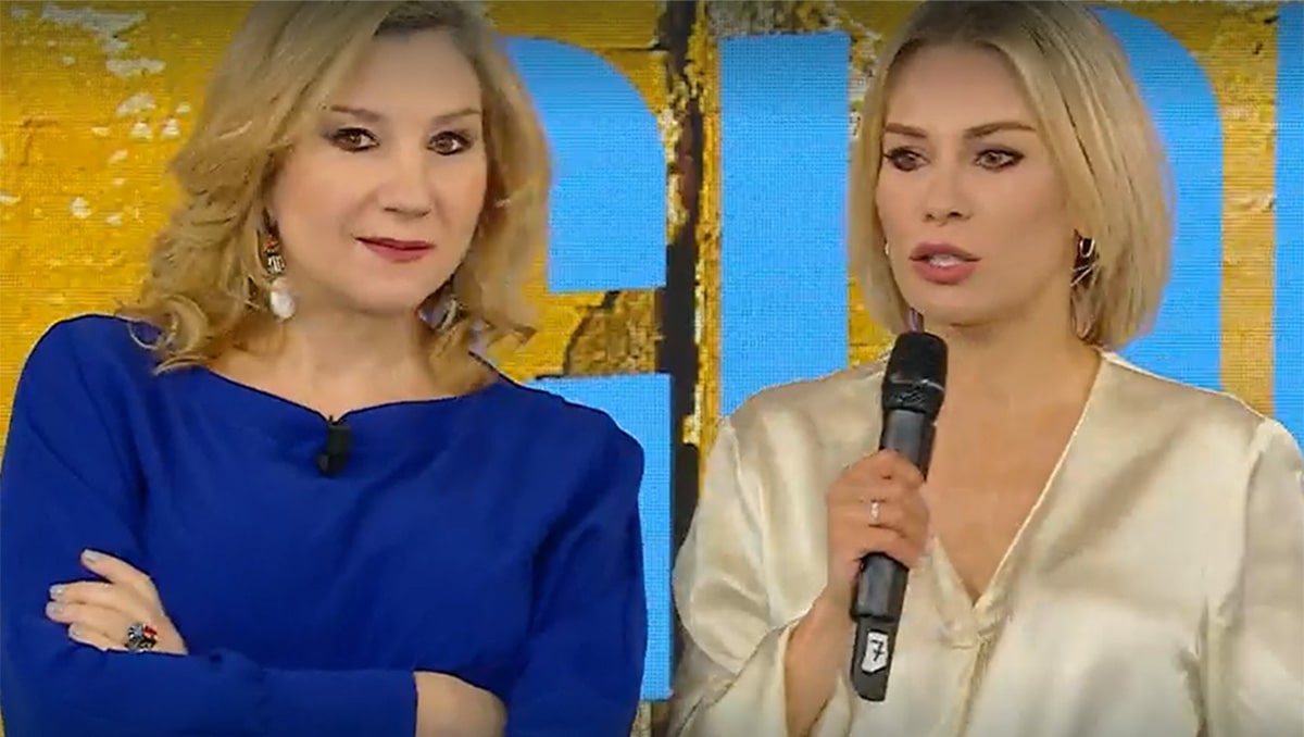 foto Serena Bortone e Maria Ermachkova