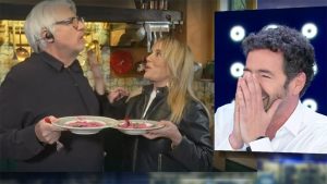 foto Alberto Matano e Ricky Tognazzi a La vita in diretta