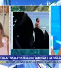 Foto Guendalina Tavassi terrorizzata