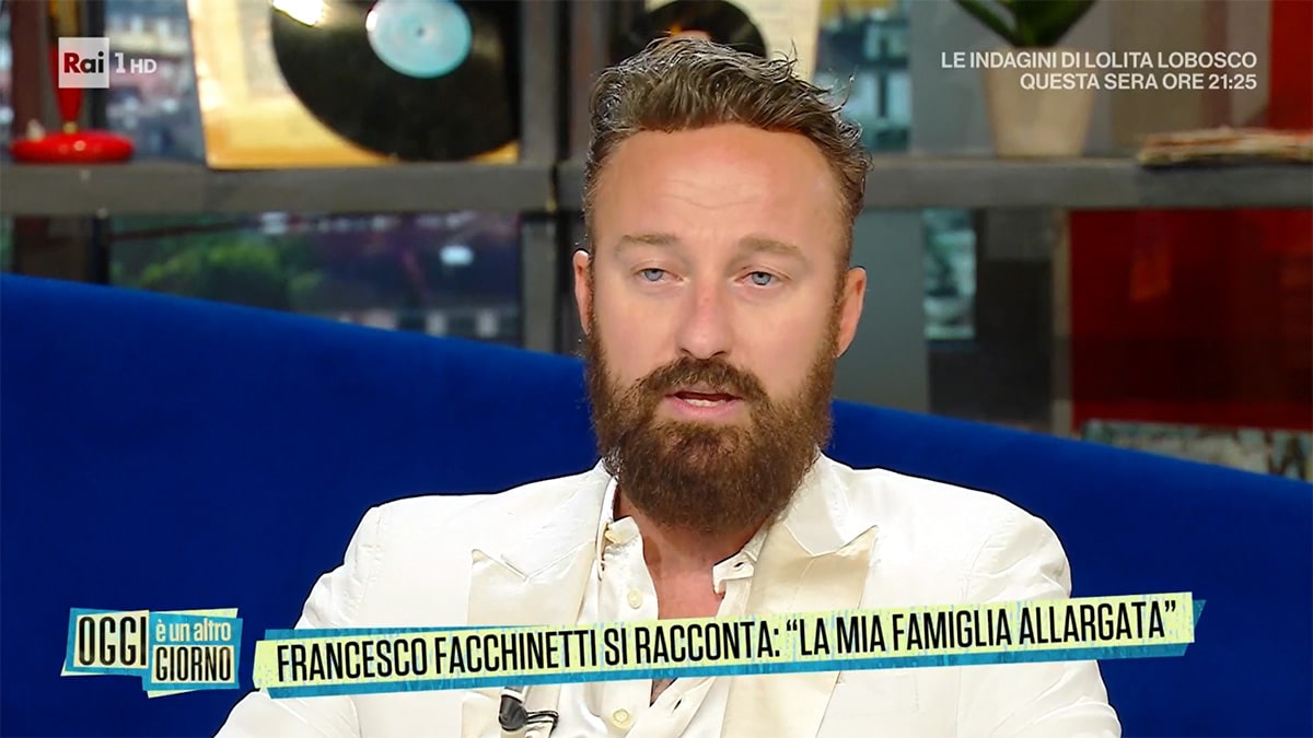 foto Francesco Facchinetti ad Oggi è un altro giorno