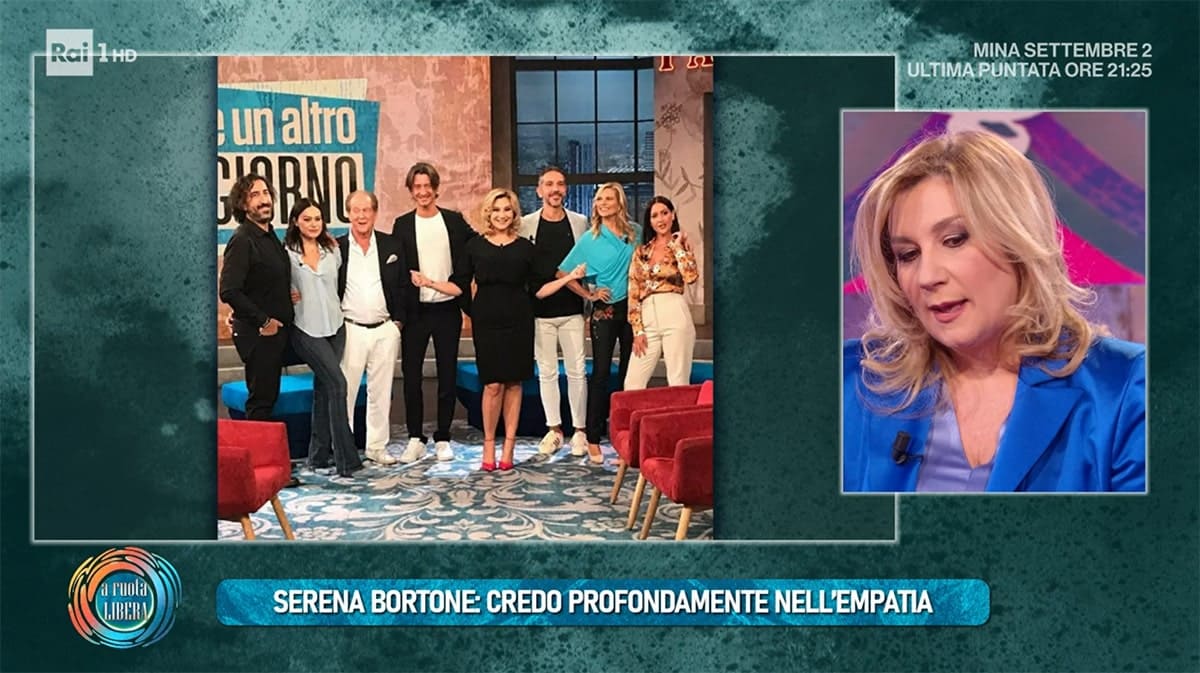 foto Serena Bortone a Da noi a ruota libera