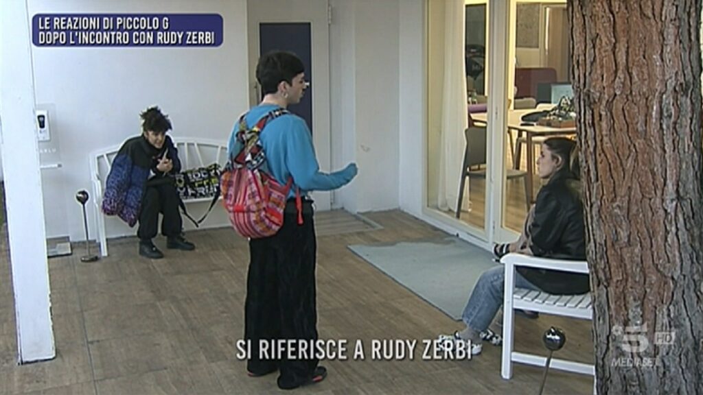 Piccolo G Minaccia Di Andarsene Da Amici: "Rudy Zerbi? Clima Di ...