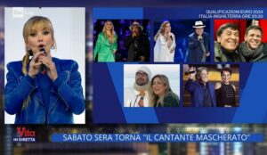 foto Milly Carlucci 23 marzo