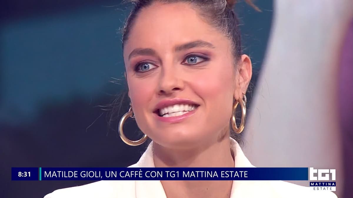 foto Matilde Gioli TG1