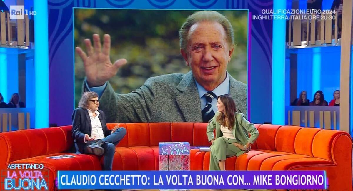 foto Mike Bongiorno Caterina Balivo cecchetto