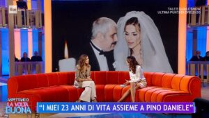 foto moglie pino daniele Caterina Balivo