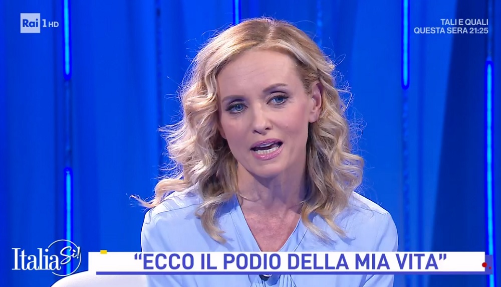 foto Justine Mattera Italia Si