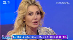 foto natali caldonazzo la volta buona