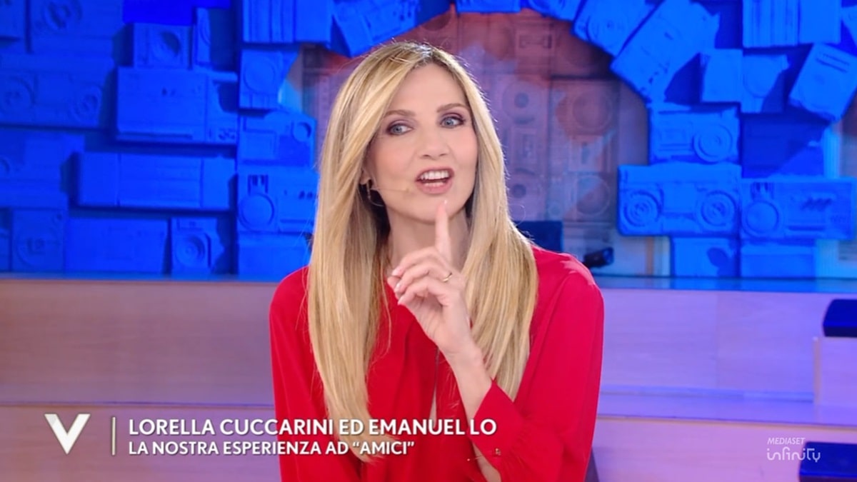 lorella cuccarini verissimo