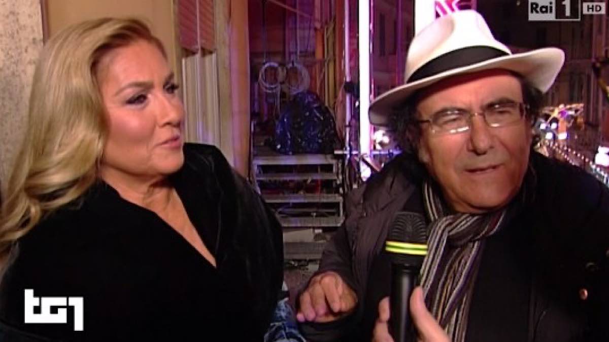 Foto Al Bano Romina Power palco insieme