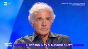 foto estate in diretta massimo giletti