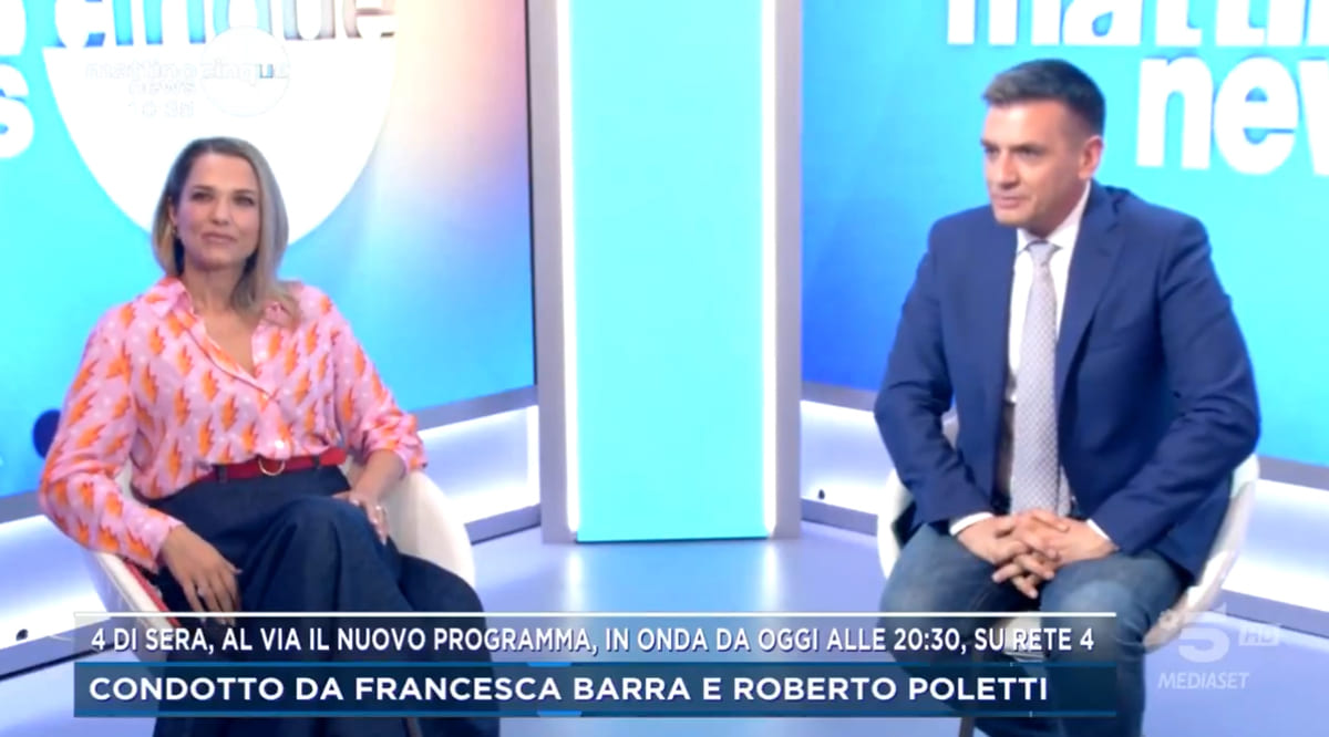 foto Francesca Barra Roberto Poletti mattino5