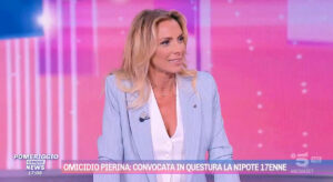 foto simona branchetti intervista pomeriggio5