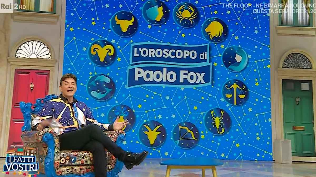 Foto Fox Paolo Oroscopo lontano lato