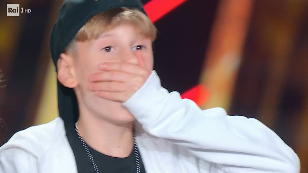 Foto Riccardo rap The Voice Kids