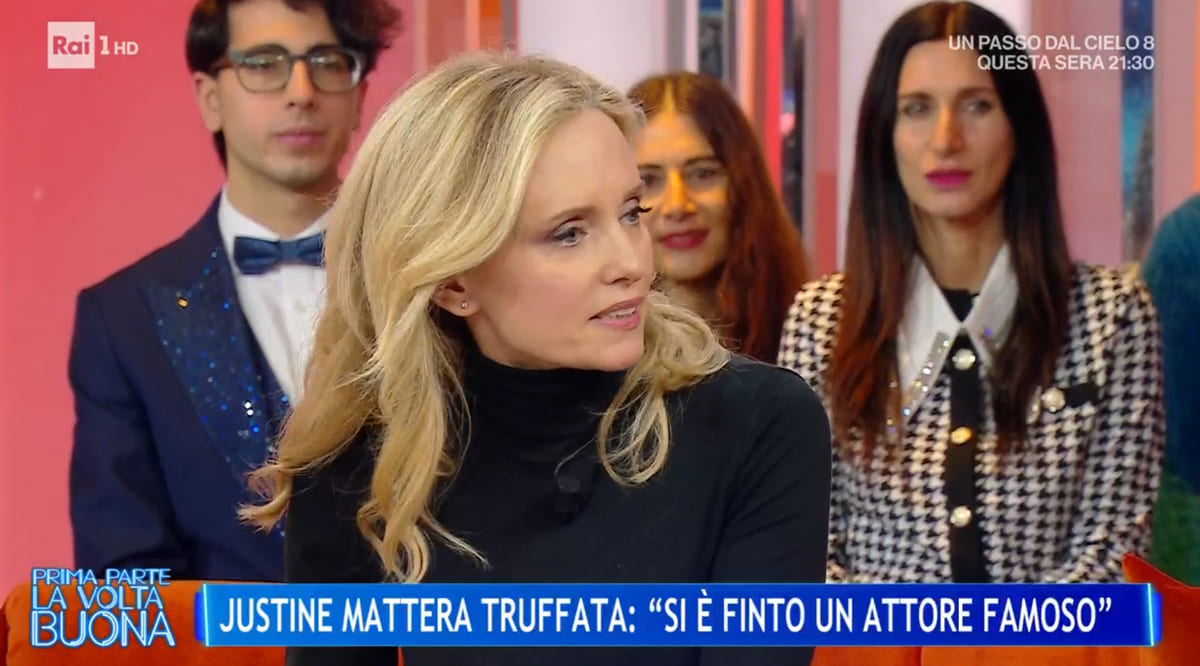 foto Justine Mattera 23gennaio